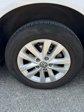 Genunine VW Colmar 16 inch alloy wheels and tyres for Transporter T5 T6