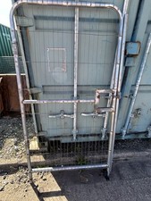 Heras fencing pedestrian - fencing, gate