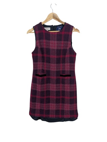 Hobbs moon tartan dress 12 - moon,