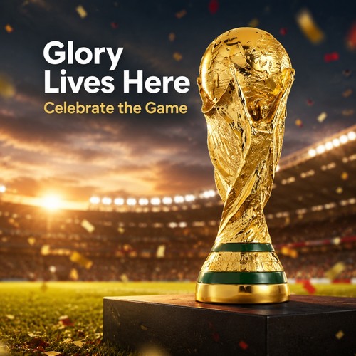 World cup soccer trophy - world,