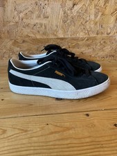 Puma Suede Vintage Classic Trainers | Black & White | UK 8.5 (US 9.5)