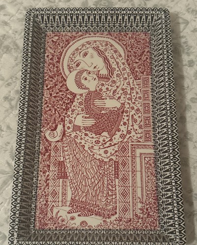 Ceramic tray celebrated - tray,