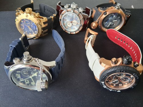 Lot invicta men watches - (5), men's