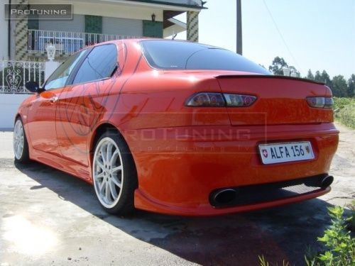 Rear trunk sport style spoiler - rear,