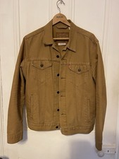 Levi's  Premium Men's Denim Jacket Type III Large Worker Duck Canvas  Tan
