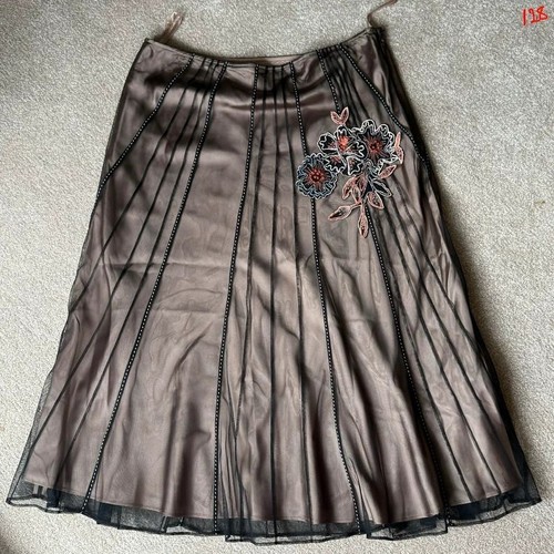 Coast brown mesh midi - coast,