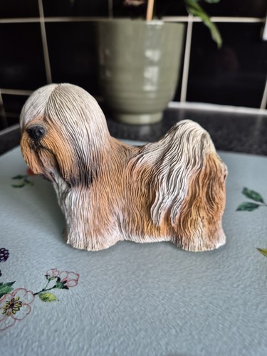 Lhaso apso dog - apso, resin