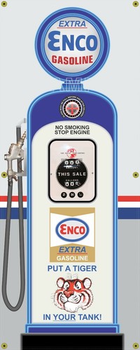 Enco gas pump wayne - pump,