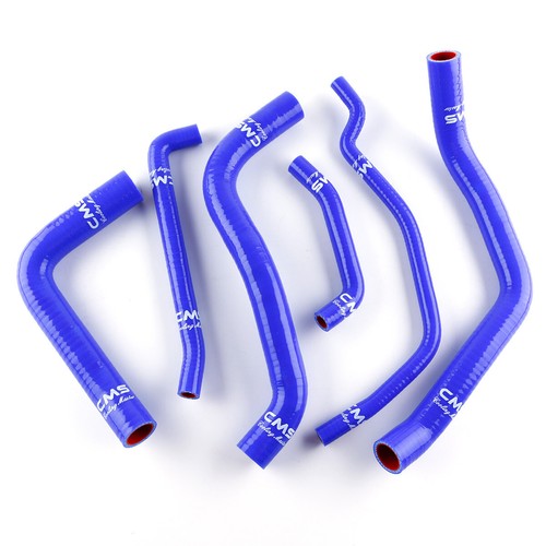 Blue silicone radiator hose - blue,
