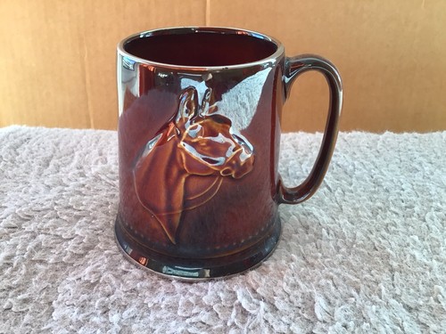 Sylvac horse face brown - ,