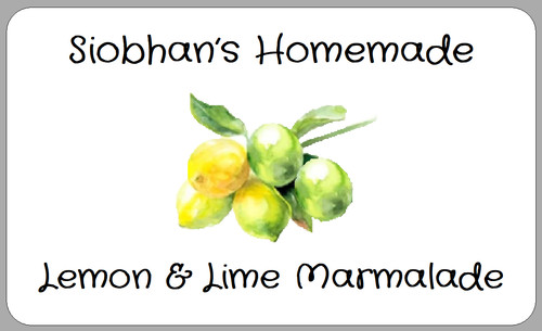 Lemon and lime marmalade - lemon, jar