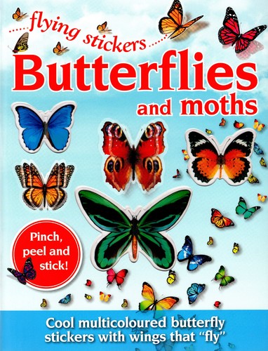 Flying stickers butterflies - stickers,