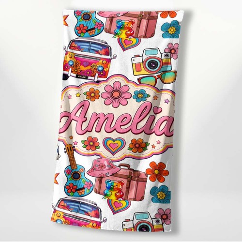 Personalised name beach bath - beach,