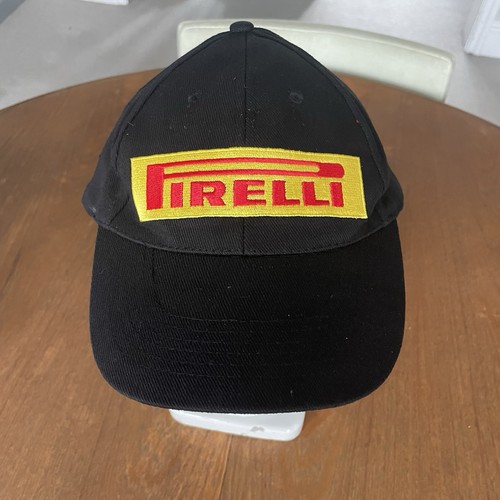Pirelli black baseball cap - pirelli,