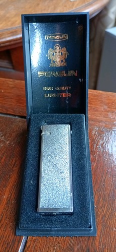 Vintage silver tone penguin - vintage,