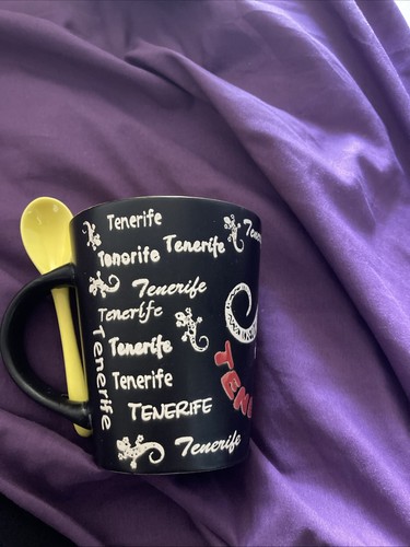Tenerife cup with spoon - cup,