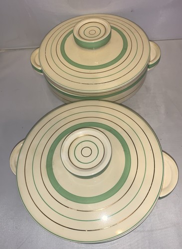 Pair clarice cliff art - clarice, deco