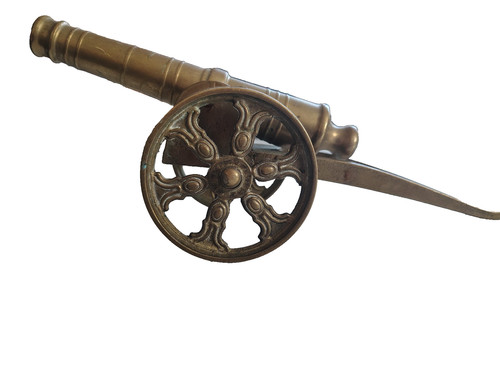 Brass field cannon - ornament, 7