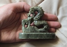 Jade Dragon Figurines 3-inch
