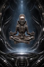 Inspired H.R. Giger Alien