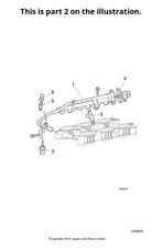 Jaguar Genuine Fuel Injector Service Part Fits S-Type 1999-2008 Classic XR83352
