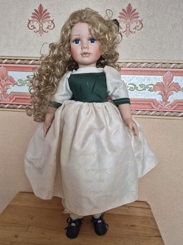 Vintage porcelain doll - 23',