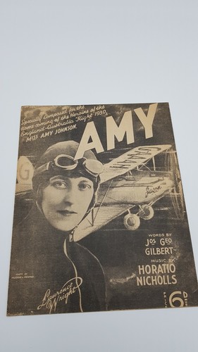 1930 vintage aviation - 1930, amy