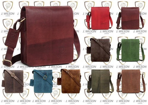 Mens leather shoulder bag - leather,