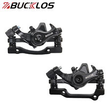 BUCKLOS Mechanical Disc Brake Calipers MTB Road Bike Front Rear 160mm Aluminum