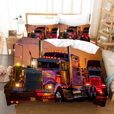 Charming Truck Duvet Quilt