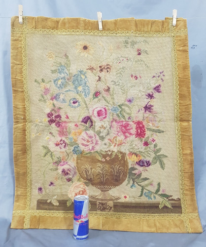 Vintage french needle point - french,