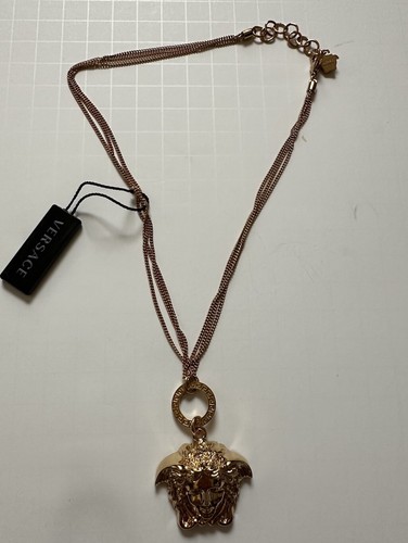 Versace medusa head gold metal - gold,