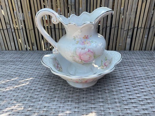 Vintage ceramic floral - vintage, and