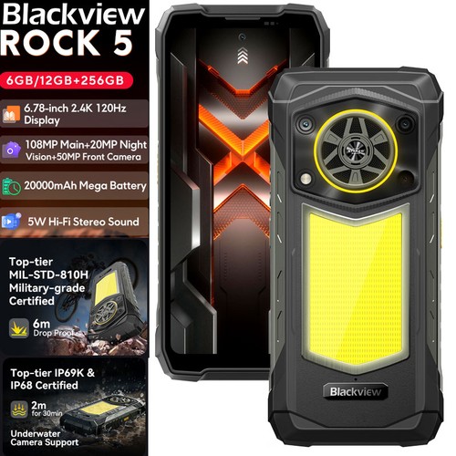 Blackview rock lte ai - rock, 5