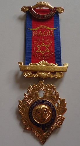 1980 masonic medal raob - medal, kom
