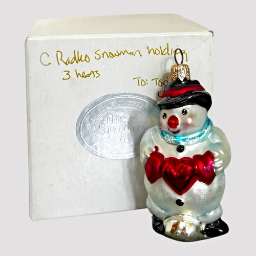Christopher radko snowman - christopher,