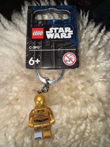 Lego star wars c3po keyring - star,