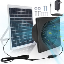 Solar Exhaust Fan, 25W Solar