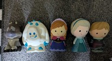 Disney Frozen Bath Toys / Figures Set Of 5 In Original Box