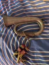 Vintage WW1 Era Military Bugle