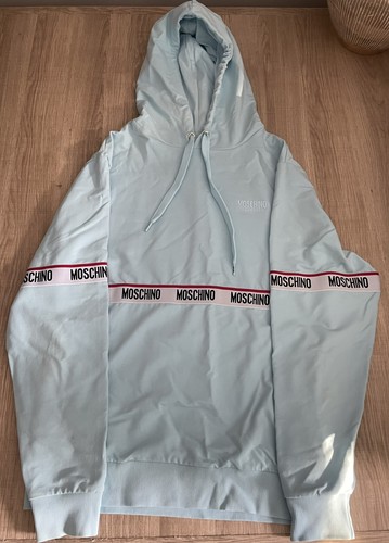 Moschino men baby blue - men’s,