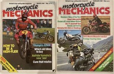 Motorcycle Mechanics Magazine x 2, Feb / Mar 1981. RD350LC, Morini 500, KZ500