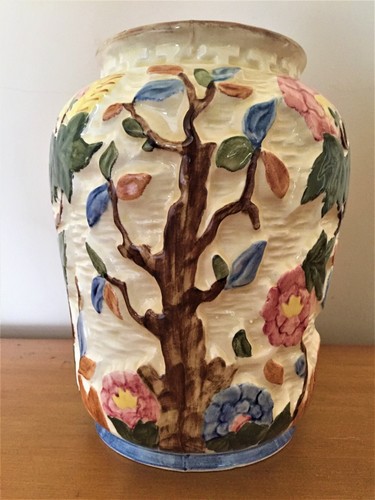 Wood hand painted vintage - h, wood,