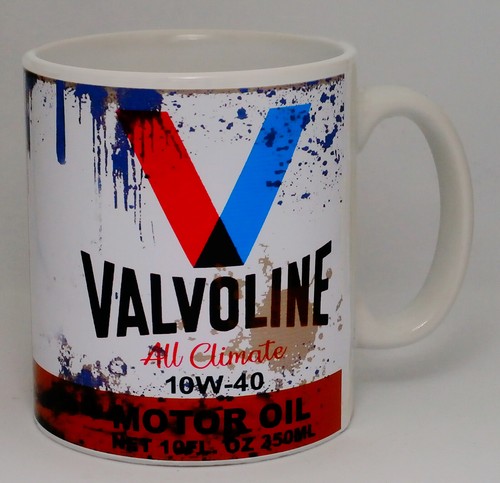 Valvoline motor oil - oil, mug
