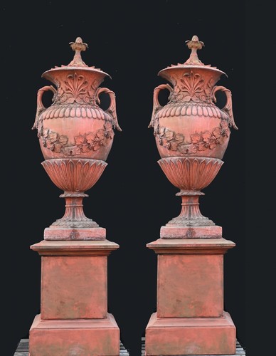 Stunning pair large 7ft - of,