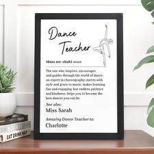 Personalised Dance Teacher