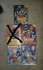 NARUTO UNLEASHED SERIES 1-2 MOVIES DVDs BUNDLE EC INC HEADBAND ANIME