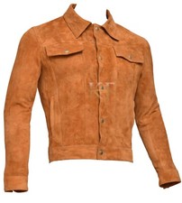 Men trucker suede leather - men's,