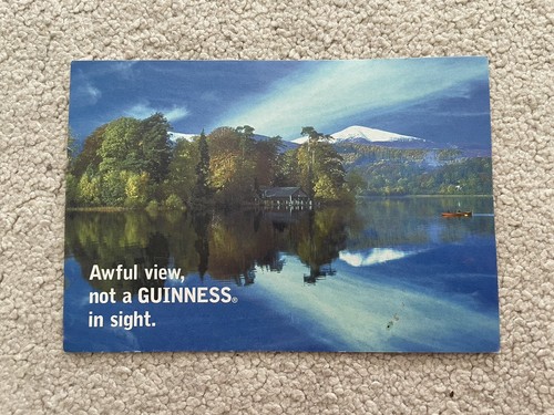 Guinness postcard awful - guinness,