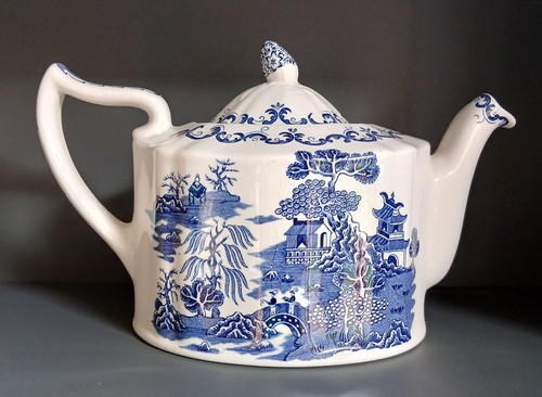 Ringtons teapot willow - teapot, pattern